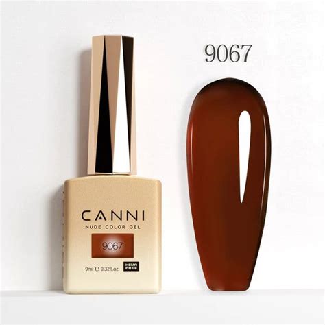 9067 9 Ml CANNI NUDE COLOR GEL UV LED Esmalte Canniamerica