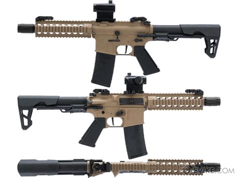 King Arms M Pdw Sbr Airsoft Aeg Rifle Color Desert Earth Long