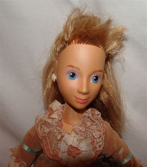 Mattel 1986 Barbie Soft Body Hot Looks 18 Doll Toy W Dress Poseable Baby Etsy