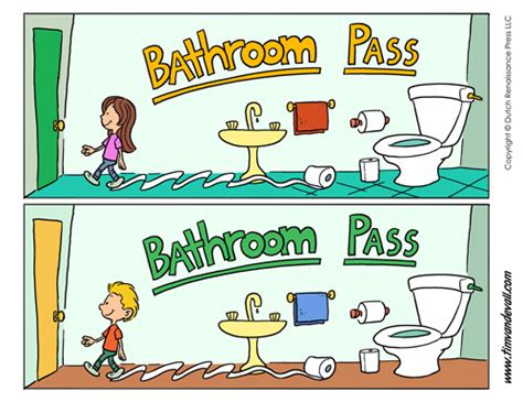 Bathroom Pass Template 500 Tim S Printables