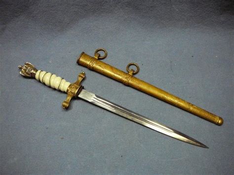 Sold Price Ww2 German Naval Dagger Original Kriegsmarine Dagger