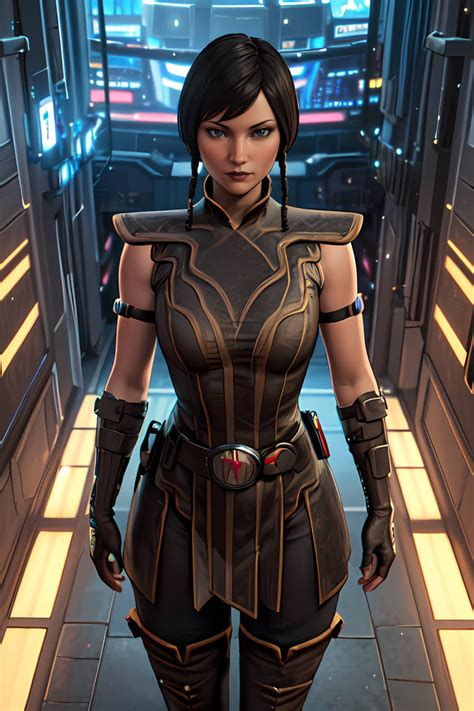 Satele Shan Old Republic Jedi By Cunningstuntda On Deviantart