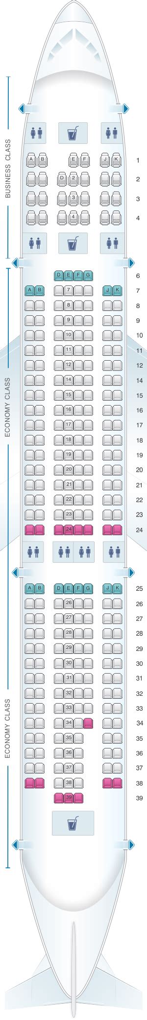 Emirates Airlines Business Class Seat Plan | Brokeasshome.com