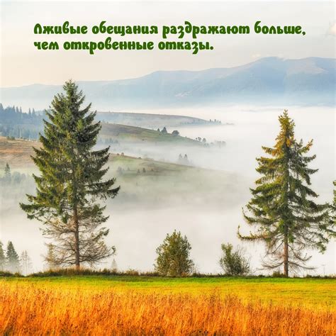 Картинки с надписями. Лживые обещания раздражают больше, чем ...