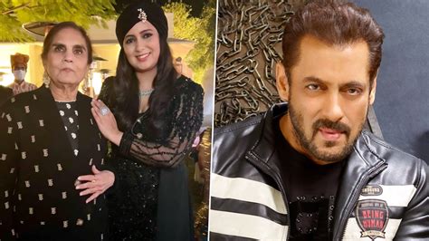 Agency News A Peek Into Salman Khans Mother Salmas Birthday