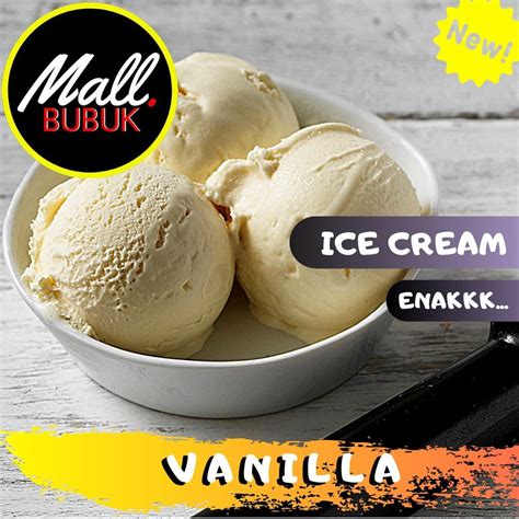 Jual Hard Ice Cream Rasa Vanilla Kg Bubuk Ice Cream Rasa Vanilla Kg