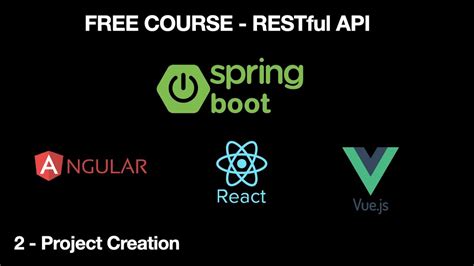 2 JAVA RESTful API Spring Boot Angular React And Vue3 Project