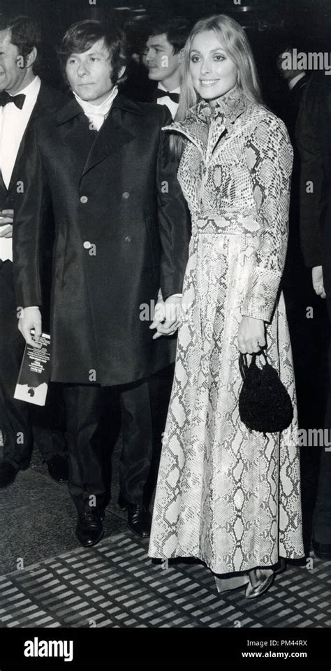 Sharon Tate et Roman Polanski à la première de Rosemary s Baby 1969