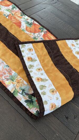 Sew Fast Autumn Table Runner Pattern