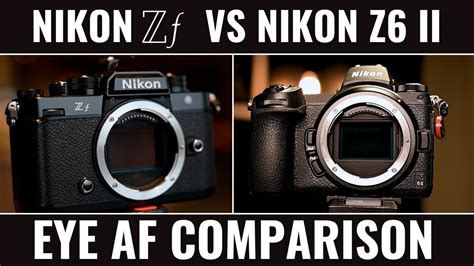 Nikon Zf Vs Nikon Z6ii Video Eye Af Comparison Youtube