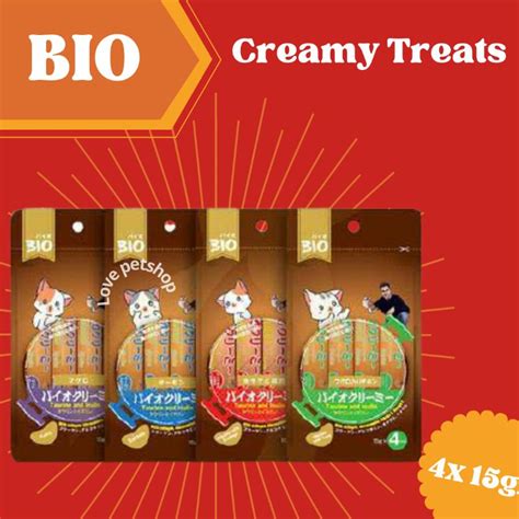 Jual Bio Creamy Treats Snack Meo Creamy Pcs Gr Shopee Indonesia