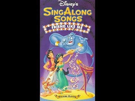 Disney Sing Along Songs Friend Like Me Youtube