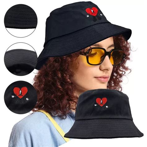 BAD BUNNY UN Verano Sin Ti Bucket Hat Rapper Embroidery Summer Hat For