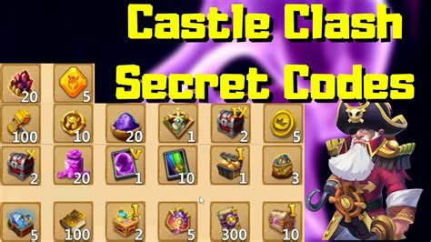 Castle Clash Secret Code 5 New Codes March 2022 YouTube