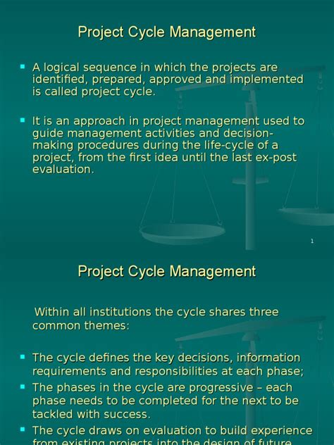 3 - Project Cycle Management | PDF | Goal | Evaluation