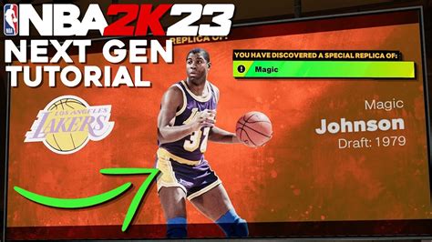 How To Make The Replica Magic Johnson Magic Build In Nba 2k23 Nba