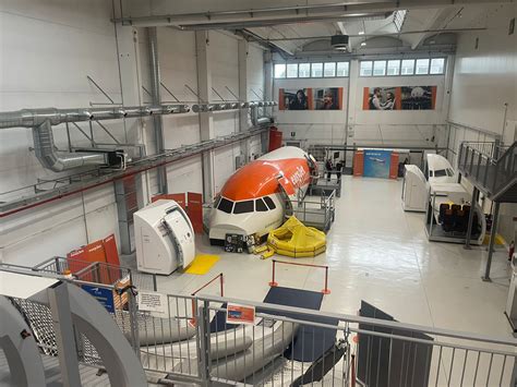 In visita al Training Center di Easyjet a Ferno Malpensa.