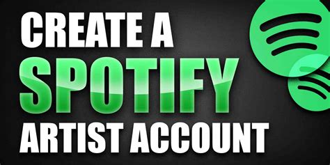 How To Create A Spotify Artist Account