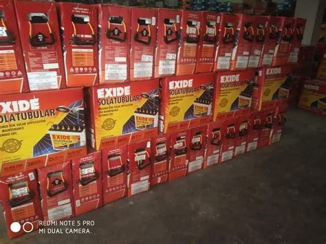 Automatic Exide Solar Lms Tubular Battery At Rs In Lucknow