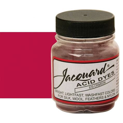 Jacquard Acid Dye Crimson 5 Oz Jerry S Artarama