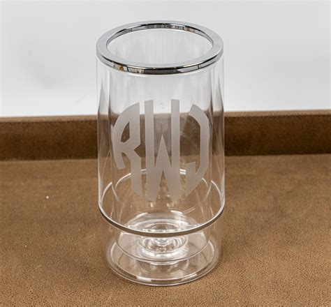 Acrylic Wine Cooler – Whyte House Monograms