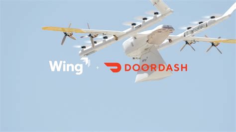 DoorDash Wing Drone Delivery YouTube