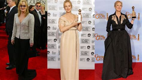 Meryl Streep's Golden Globe Style Through the Years: Red Carpet Looks