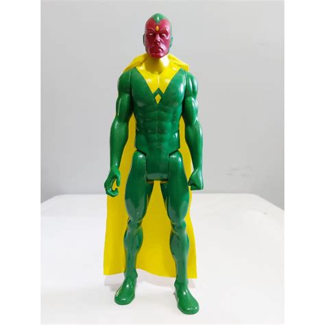 Boneco Visão Vingadores Marvel Titan Hero 30 Cm Original Hasbro