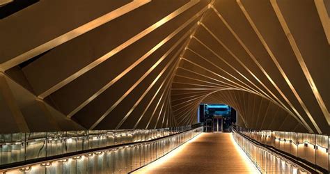 Dubai Water Canal FootBridge - Bel Lighting