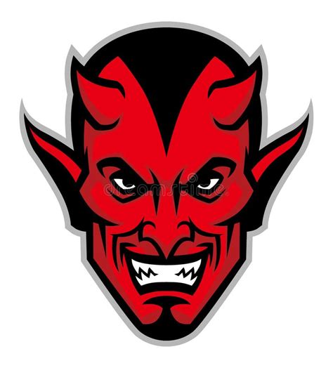 Mascotte Principale De Diable Illustration De Vecteur Image 46665882