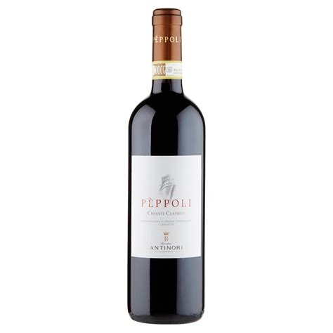 VINO PEPPOLI CHIANTI CLASSICO DOCG ANTINORI ML. 750 - l'ecommerce ...