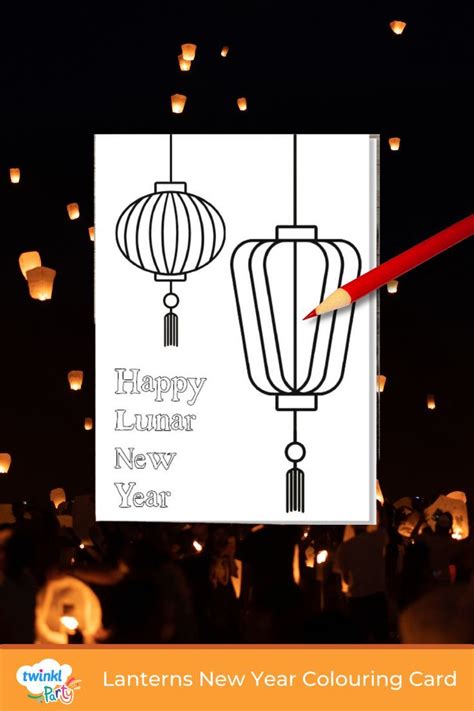 Celebrate Lunar New Year with a Colorful Lantern Card