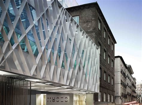 Museo Abc Renovated Madrid Factory Shines With A Glittering Mosaic Facade