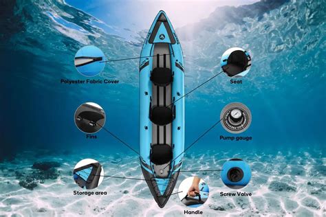 3 persons inflatable kayak - TAYJOR OUTDOOR