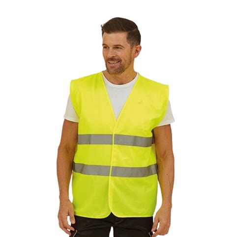 Gilet De S Curit Fluo Cadeau Publicitaire Personnalis Coproda