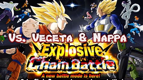 8th Anniversary Explosive Chain Battle Vs Vegeta Nappa Dragon Ball