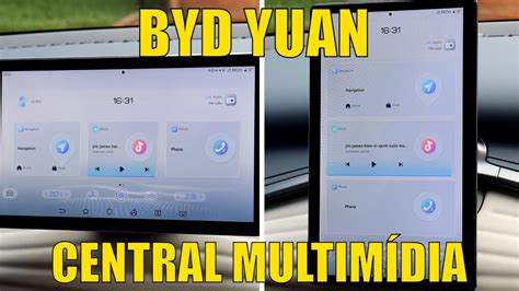 Byd Yuan Central Multim Dia Que Gira E Muito Mais Em Detalhes Youtube