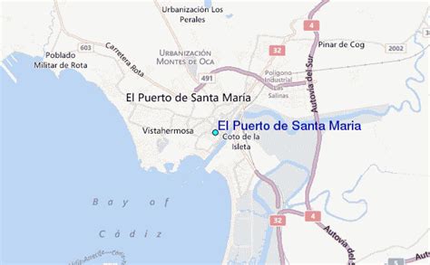 El Puerto de Santa Maria Tide Station Location Guide