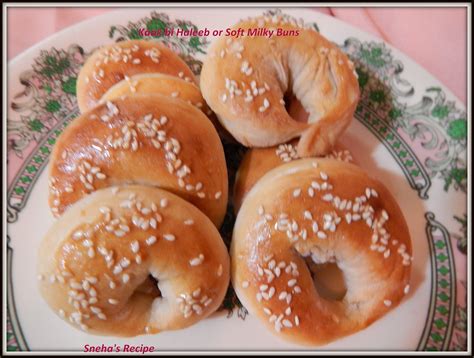 Kaak Bi Haleeb Or Soft Milky Buns Sneha S Recipe