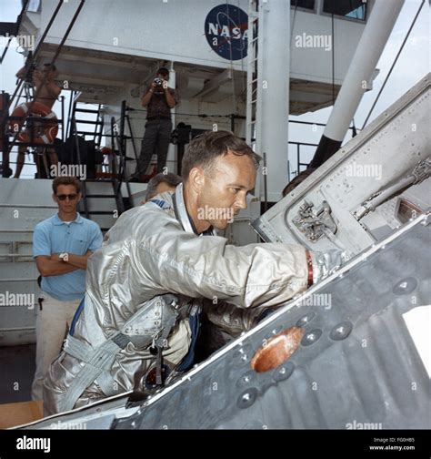 Michael Collins 1930 Namerican Astronaut Photographed In