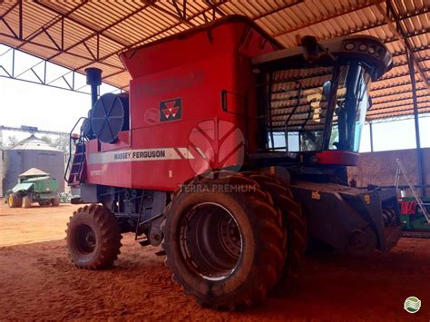 Colheitadeira Massey Ferguson Mf Usada Venda