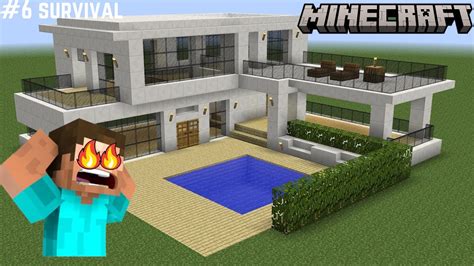 MAKING OUR NEW HOUSE IN MINECRAFT SURVIVAL YouTube