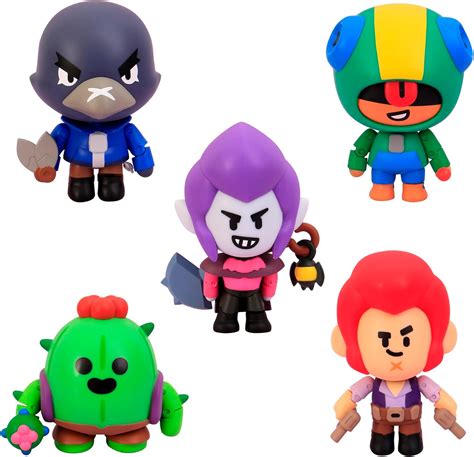 Brawl Stars 64116031 Action Figure 5 Pack In Box 11 Cm Amazon De Toys