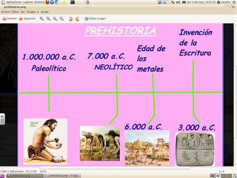 Linea Del Tiempo Prehistoria Portal Prehistoria Plantillas Wikipedia