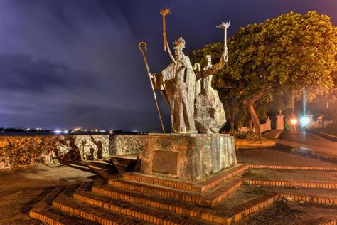 Plaza De La Rogativa Old San Juan Puerto Rico Stock