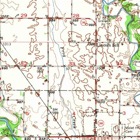 Perry Ia 1950 62500 Scale Map By United States Geological Survey