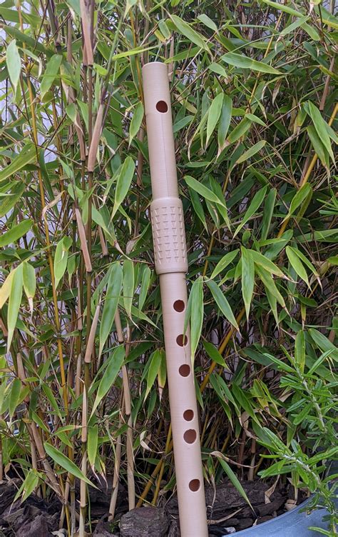 Stl File Bamboo Flute 6 Hole Bansuri Musical Instrument 🕳️・3d Printable Design To Download・cults