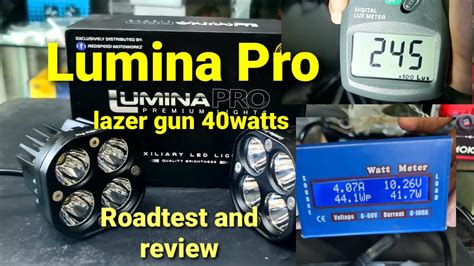 Lumina Pro Lazer Gun Roadtest And Review Auxiliary Lights Mini