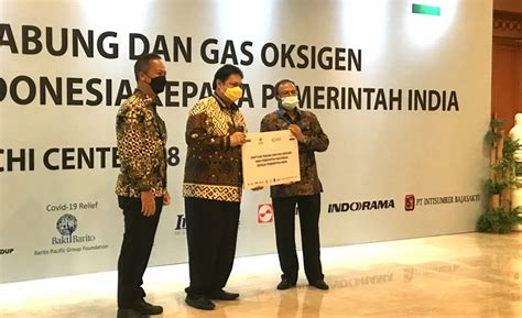 RI Kirim Bantuan Oksigen Tahap Kedua Ke India Indoposco