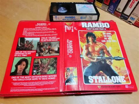 RAMBO FIRST BLOOD PART II 1985 RARE Oz Roadshow Video BETAMAX